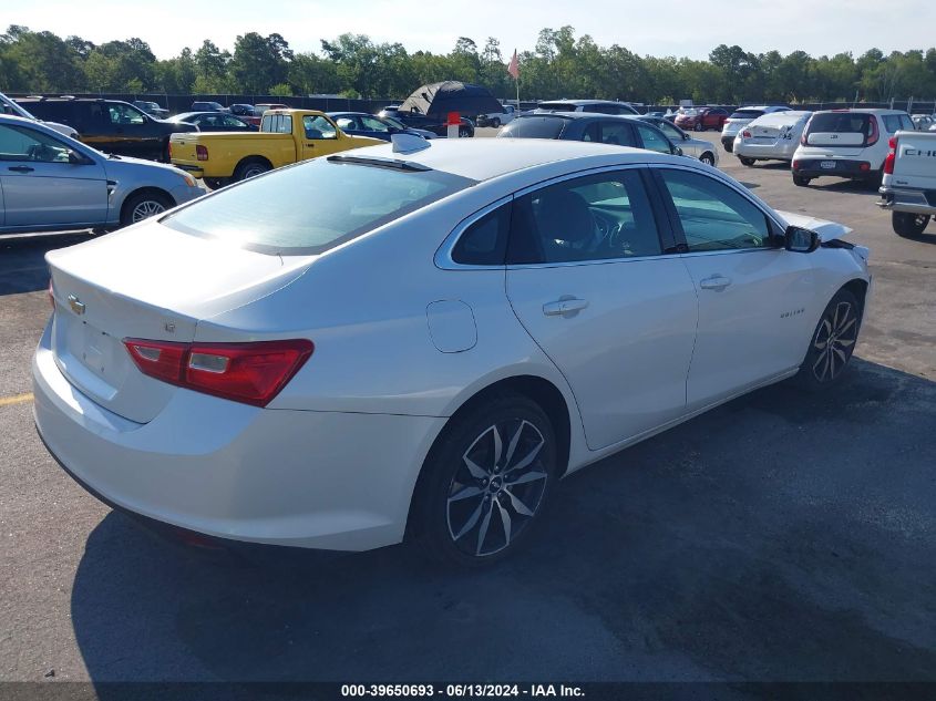 2018 Chevrolet Malibu Lt VIN: 1G1ZD5ST9JF281092 Lot: 39650693