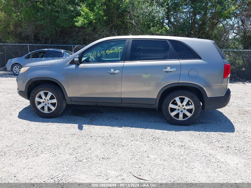 2011 Kia Sorento Lx VIN: 5XYKT3A15BG150014 Lot: 39650695