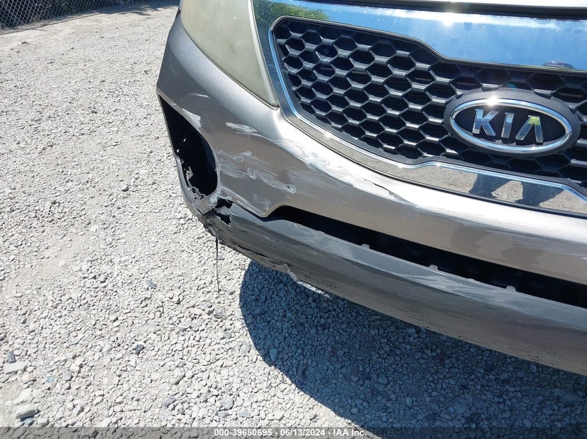 2011 Kia Sorento Lx VIN: 5XYKT3A15BG150014 Lot: 39650695