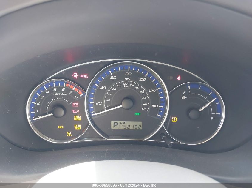 2010 Subaru Forester 2.5X VIN: JF2SH6AC8AH752126 Lot: 39650696