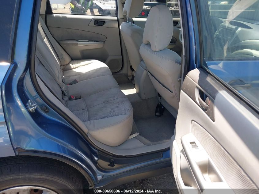 2010 Subaru Forester 2.5X VIN: JF2SH6AC8AH752126 Lot: 39650696