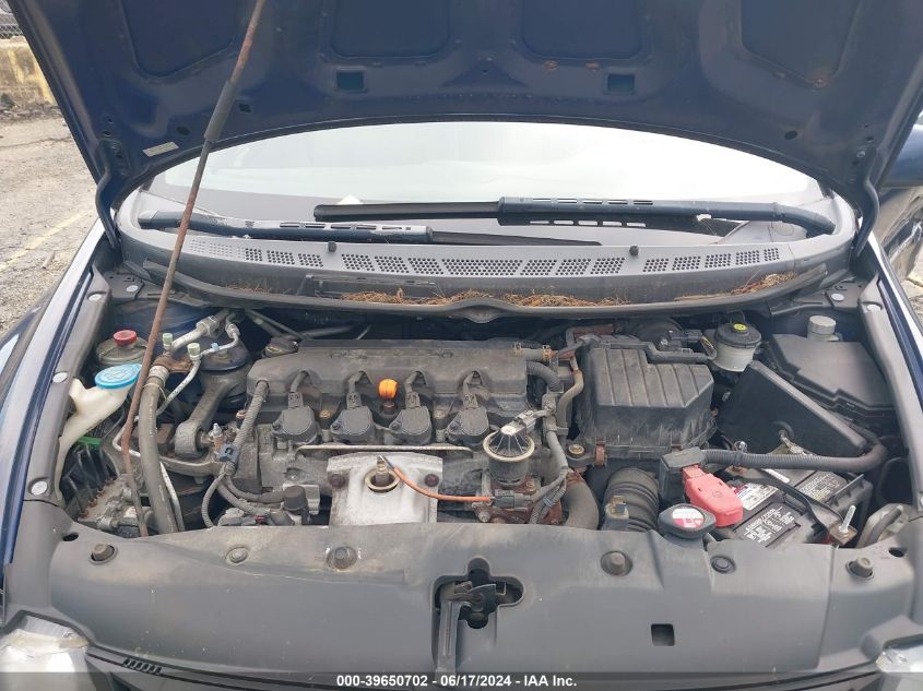 2009 Honda Civic Lx VIN: 2HGFG11699H500098 Lot: 39650702