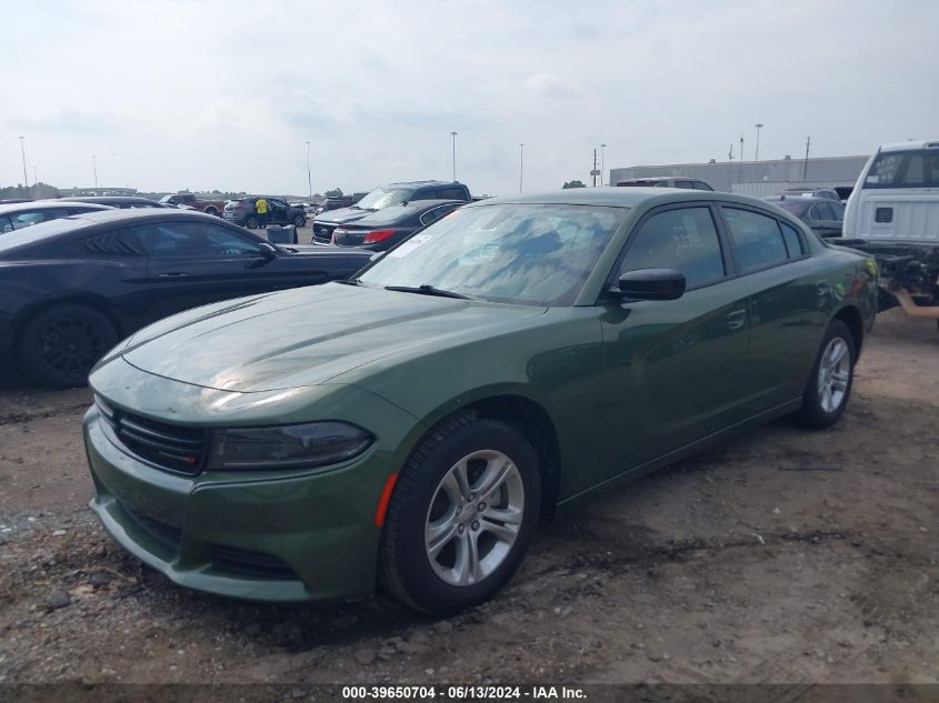 2023 Dodge Charger Sxt VIN: 2C3CDXBG6PH647551 Lot: 39650704