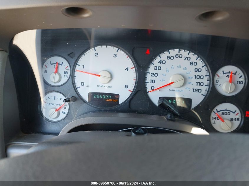 2005 Dodge Ram 2500 St/Slt VIN: 3D7KS28C75G853288 Lot: 39650708