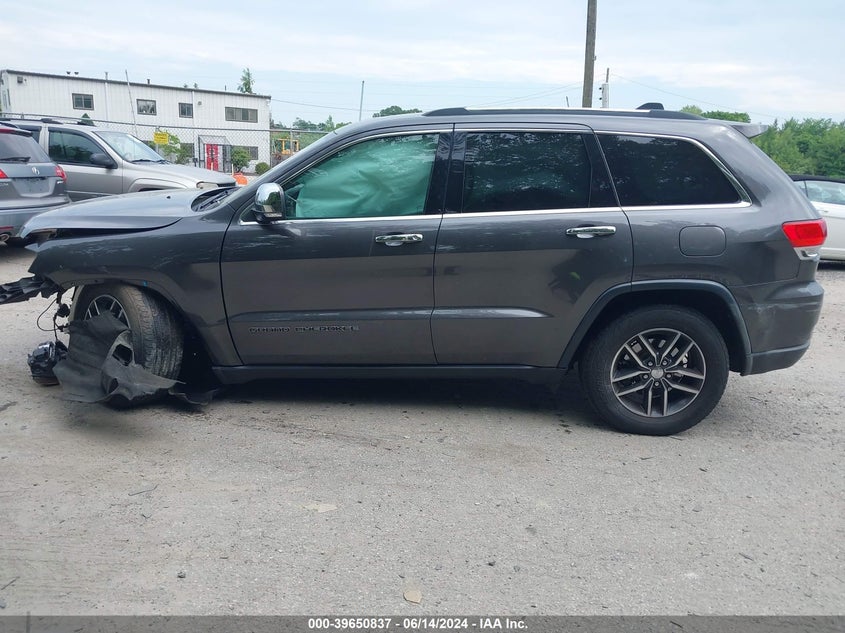 2017 Jeep Grand Cherokee Limited 4X2 VIN: 1C4RJEBG1HC920659 Lot: 39650837