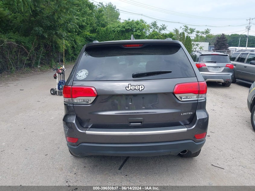 2017 Jeep Grand Cherokee Limited 4X2 VIN: 1C4RJEBG1HC920659 Lot: 39650837