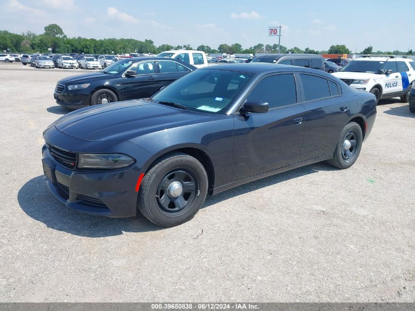 2017 Dodge Charger Police Rwd VIN: 2C3CDXAGXHH668647 Lot: 39650838