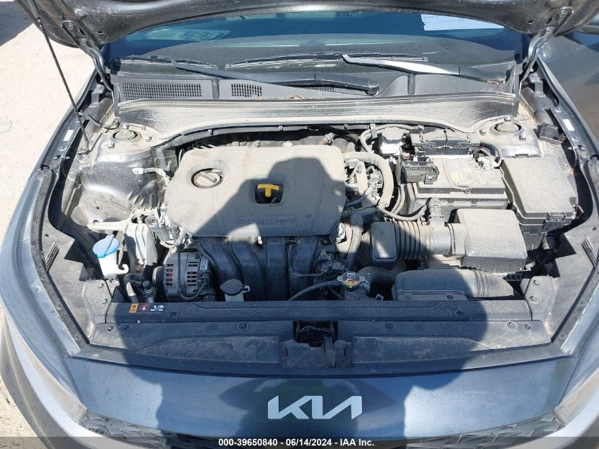 2022 Kia Forte Lxs VIN: 3KPF24AD7NE481201 Lot: 39650840