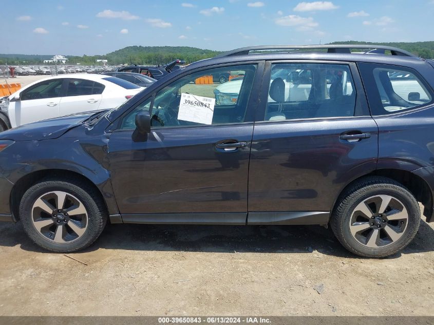 2017 Subaru Forester 2.5I VIN: JF2SJABC0HH408127 Lot: 39650843