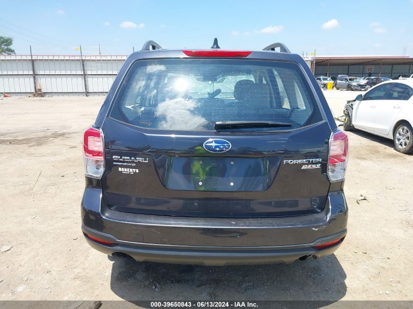 2017 Subaru Forester 2.5I VIN: JF2SJABC0HH408127 Lot: 39650843