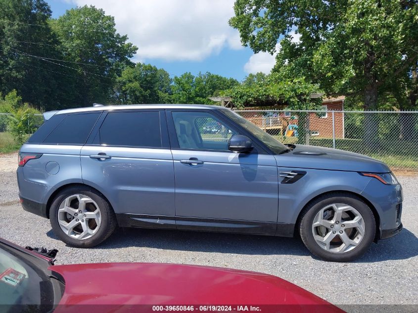 2019 Land Rover Range Rover Sport Hse VIN: SALWR2RV6KA423746 Lot: 39650846