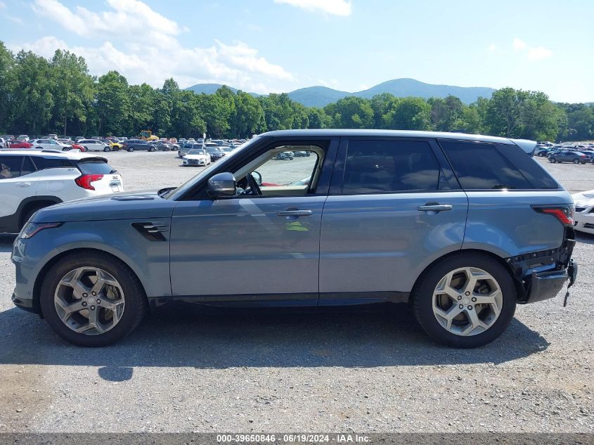 2019 Land Rover Range Rover Sport Hse VIN: SALWR2RV6KA423746 Lot: 39650846