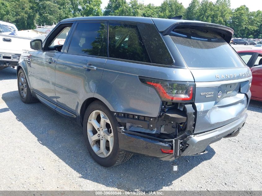 2019 Land Rover Range Rover Sport Hse VIN: SALWR2RV6KA423746 Lot: 39650846