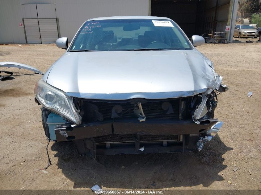 2011 Toyota Avalon Limited VIN: 4T1BK3DB7BU437727 Lot: 39650857