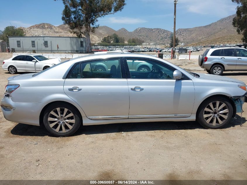 2011 Toyota Avalon Limited VIN: 4T1BK3DB7BU437727 Lot: 39650857