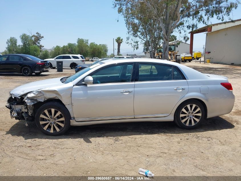 2011 Toyota Avalon Limited VIN: 4T1BK3DB7BU437727 Lot: 39650857