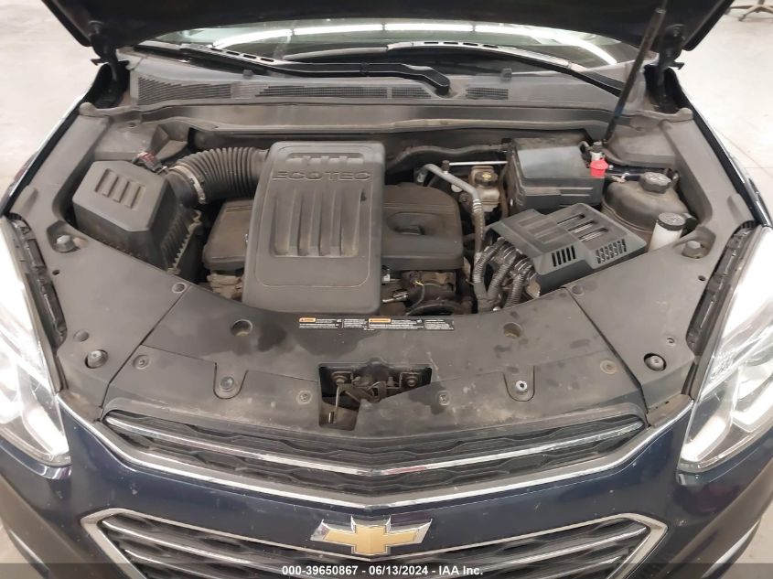 2016 Chevrolet Equinox Lt VIN: 2GNFLFEK3G6121726 Lot: 39650867