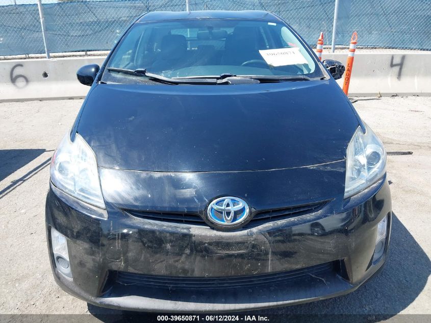 2011 Toyota Prius Two VIN: JTDKN3DU0B1369978 Lot: 39650871