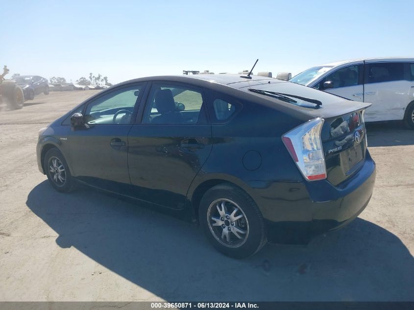 2011 Toyota Prius Two VIN: JTDKN3DU0B1369978 Lot: 39650871