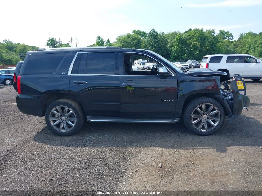 2015 Chevrolet Tahoe Ltz VIN: 1GNSKCKC4FR580389 Lot: 39650876