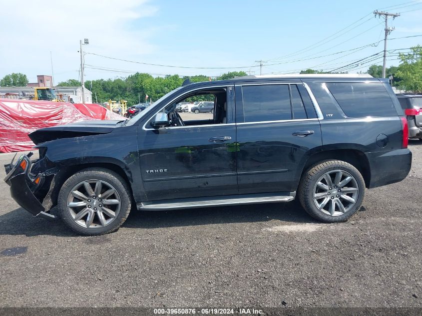 2015 Chevrolet Tahoe Ltz VIN: 1GNSKCKC4FR580389 Lot: 39650876