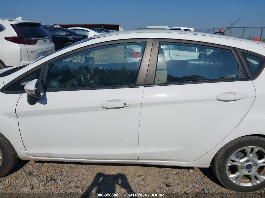 2014 Ford Fiesta Se VIN: 3FADP4EJ7EM106266 Lot: 39650891