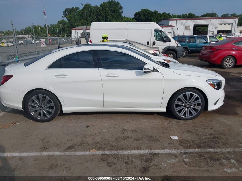 2018 Mercedes-Benz Cla 250 4Matic VIN: WDDSJ4GB1JN643360 Lot: 39650905