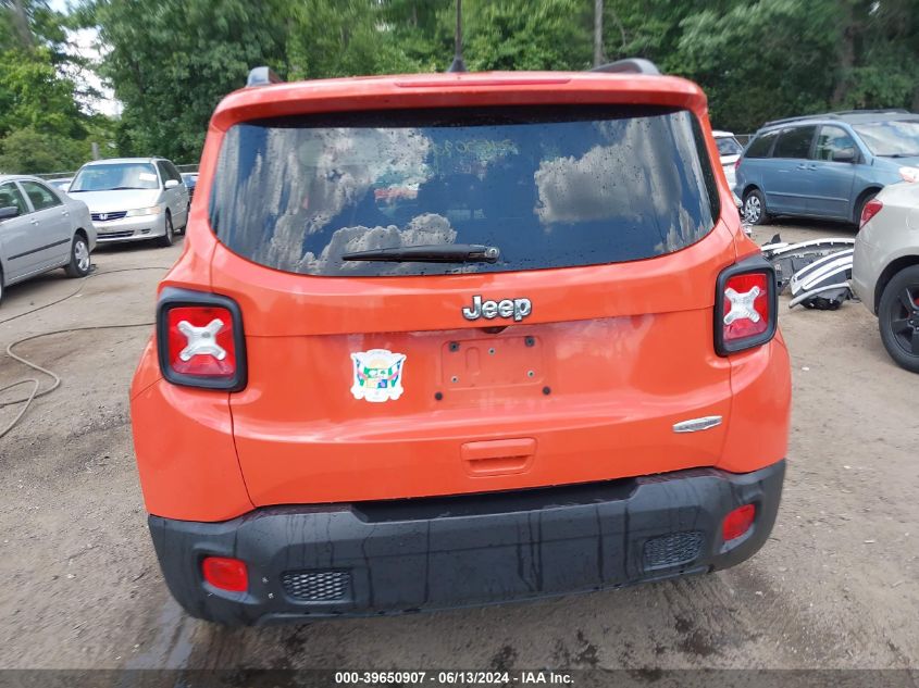 2019 Jeep Renegade Latitude Fwd VIN: ZACNJABB9KPJ76837 Lot: 39650907