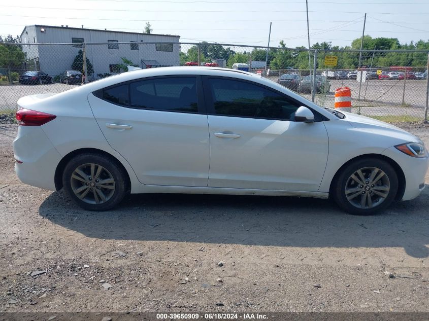 5NPD84LFXJH285537 2018 Hyundai Elantra Sel