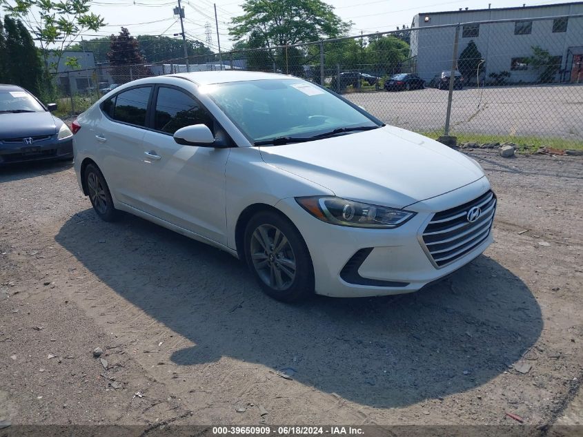 5NPD84LFXJH285537 2018 Hyundai Elantra Sel