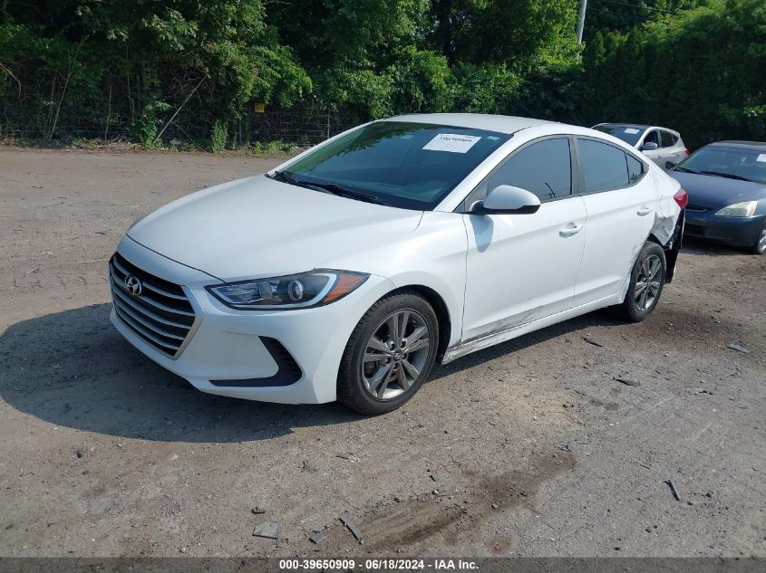 5NPD84LFXJH285537 2018 Hyundai Elantra Sel