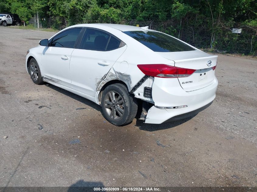 5NPD84LFXJH285537 2018 Hyundai Elantra Sel