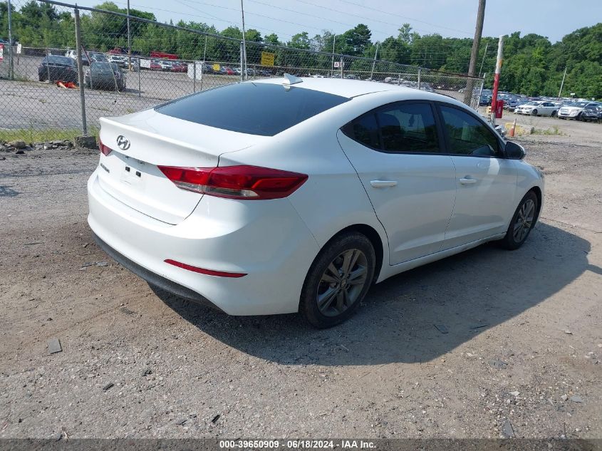 5NPD84LFXJH285537 2018 Hyundai Elantra Sel