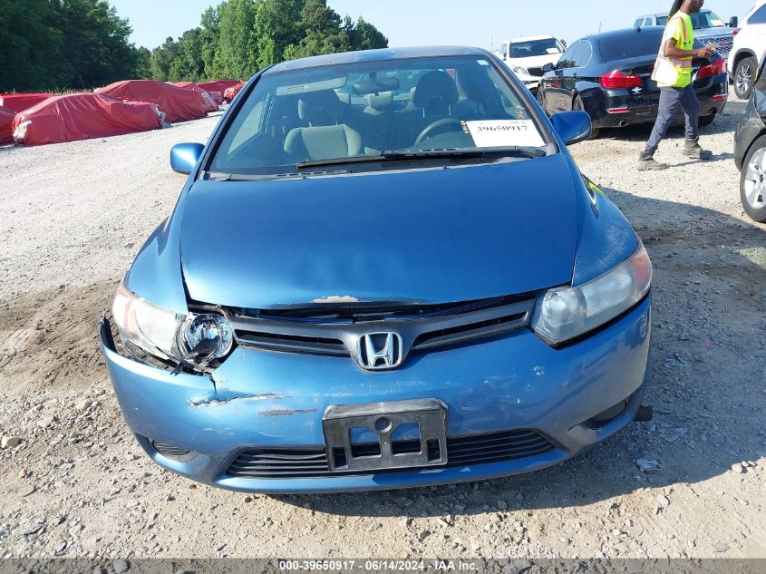 2007 Honda Civic Lx VIN: 2HGFG12637H566027 Lot: 39650917