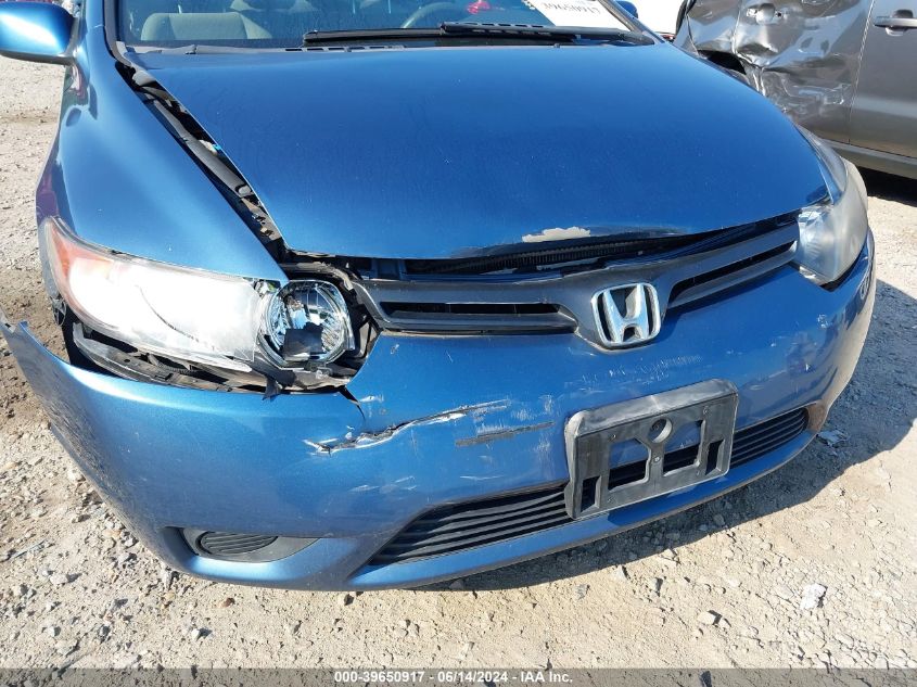 2007 Honda Civic Lx VIN: 2HGFG12637H566027 Lot: 39650917