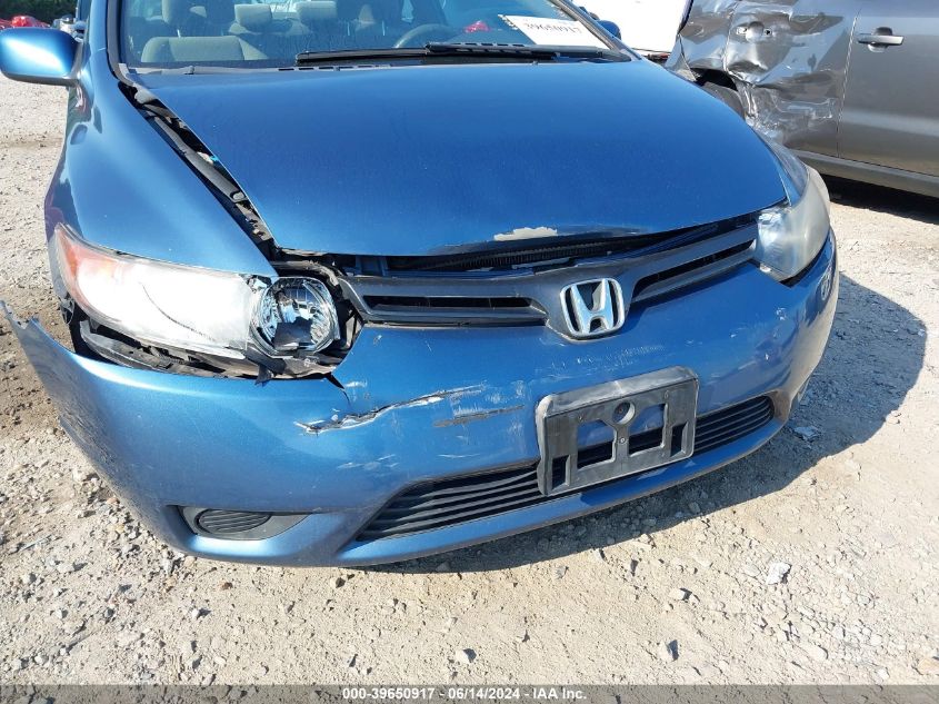 2007 Honda Civic Lx VIN: 2HGFG12637H566027 Lot: 39650917