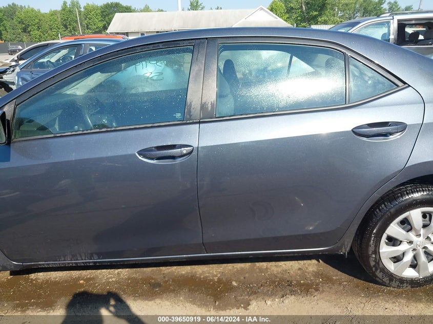 2017 Toyota Corolla Le VIN: 2T1BURHE8HC849067 Lot: 39650919