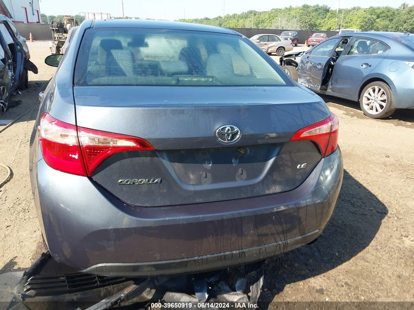 2017 Toyota Corolla Le VIN: 2T1BURHE8HC849067 Lot: 39650919