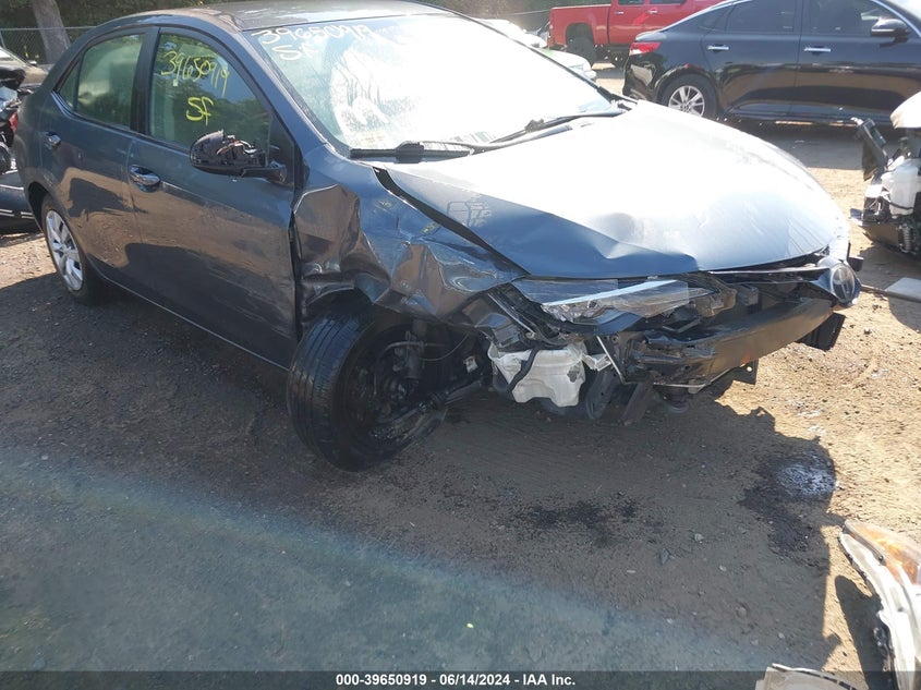 2017 Toyota Corolla Le VIN: 2T1BURHE8HC849067 Lot: 39650919