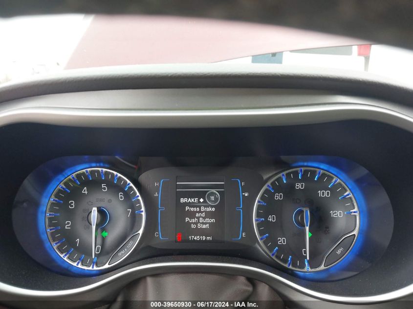 2017 CHRYSLER PACIFICA TOURING L - 2C4RC1BG2HR636032