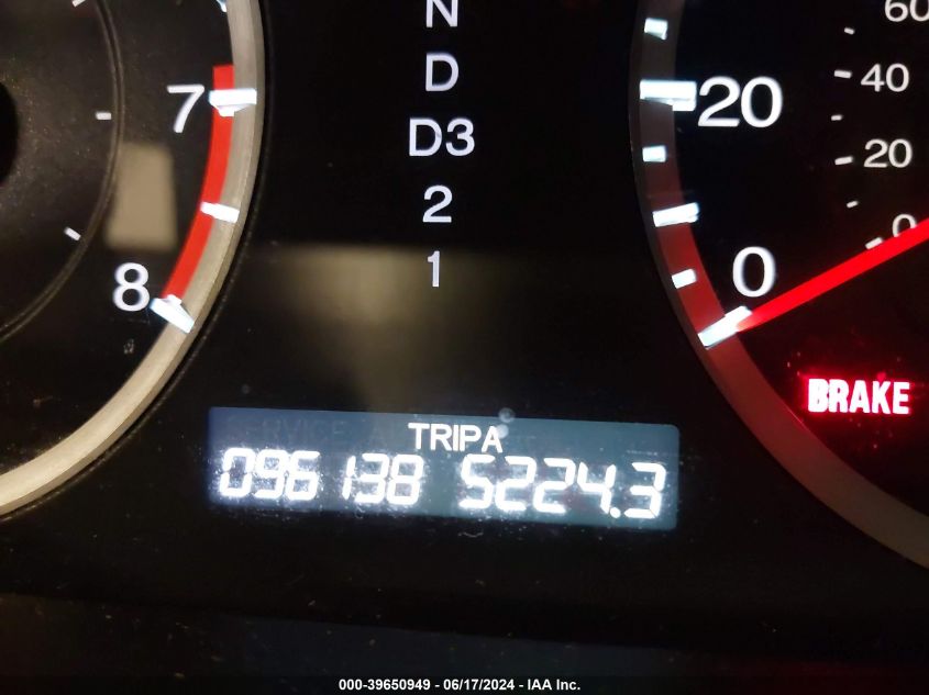 2011 Honda Accord 2.4 Lx-P VIN: 1HGCP2F42BA035698 Lot: 39650949