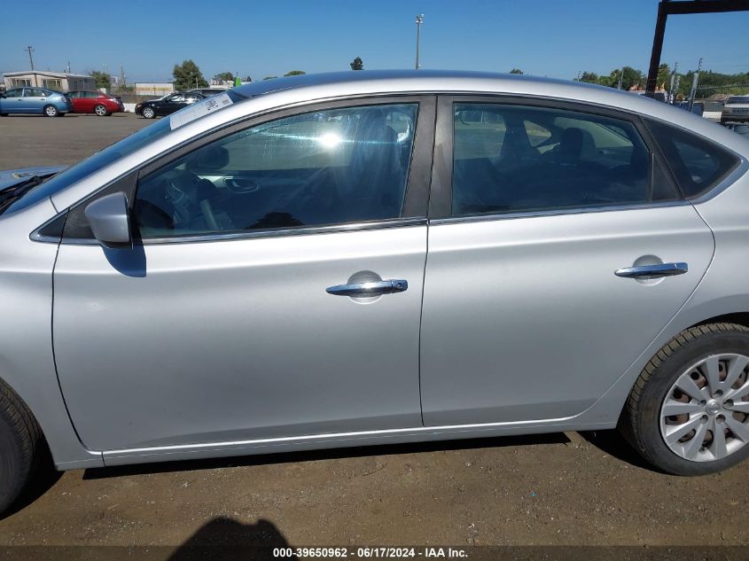 2014 Nissan Sentra S VIN: 3N1AB7AP4EY341081 Lot: 39650962