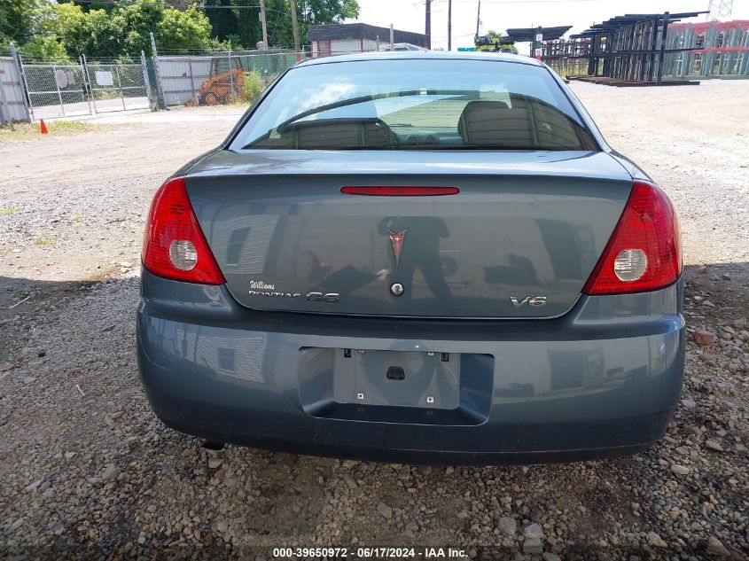 2006 Pontiac G6 VIN: 1G2ZG558164269242 Lot: 39650972