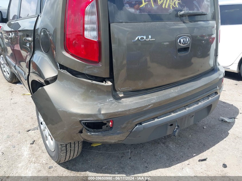 2013 Kia Soul VIN: KNDJT2A59D7491778 Lot: 39650980
