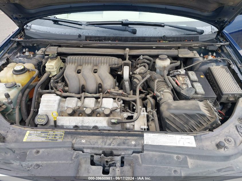 2005 Ford Five Hundred Sel VIN: 1FAFP27135G193037 Lot: 39650981