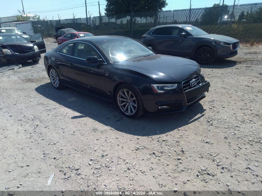 2015 Audi A5 2.0T Premium VIN: WAUMFAFR6FA052258 Lot: 39650984