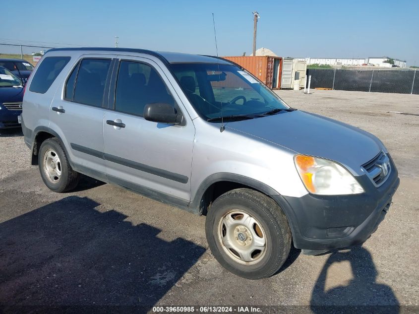 2004 Honda Cr-V Lx VIN: JHLRD78444C021436 Lot: 39650985