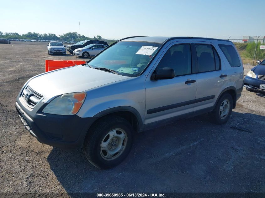 2004 Honda Cr-V Lx VIN: JHLRD78444C021436 Lot: 39650985