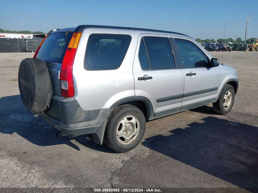 2004 Honda Cr-V Lx VIN: JHLRD78444C021436 Lot: 39650985