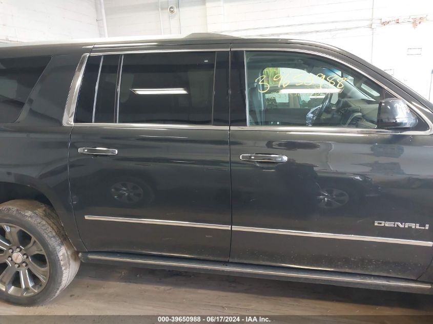 2020 GMC Yukon Xl 4Wd Denali VIN: 1GKS2HKJ8LR219610 Lot: 39650988